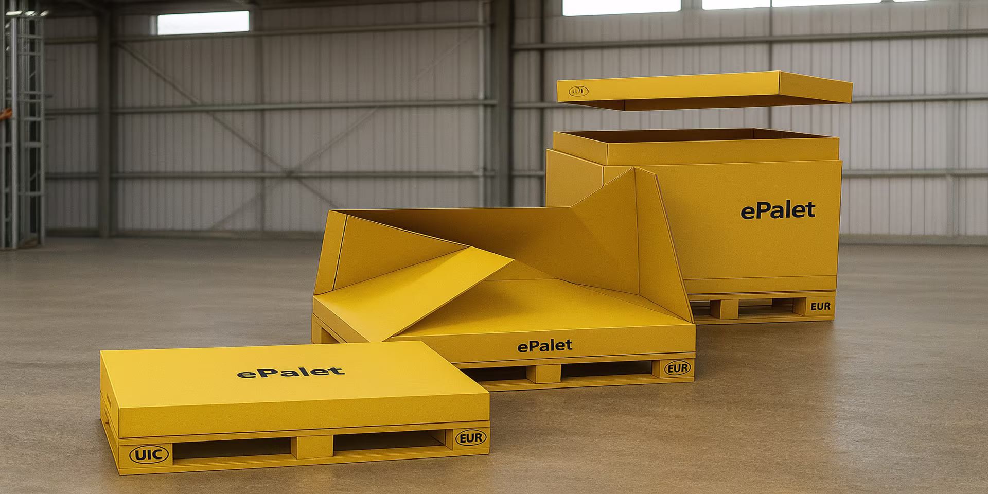 Comercializăm kituri complete reutilizabile pentru ambalare pe palet EURO