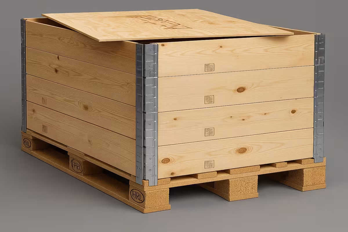 Comercializăm rame pliabile reutilizabile pentru paleți EURO